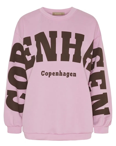  Marta du Chateau - MDChibiscus Sweatshirt - Bordeaux